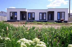 Duplex modern, perete dublu, 4 camere, 84 mp utili, proiect inedit - Sanandrei - imagine 2