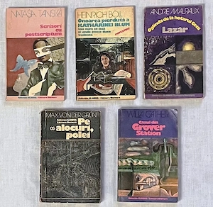 lot de 5 carti din colectia globus de la editura univers