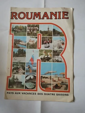 288. Revista turistică Roumanie in limba franceza, 1987