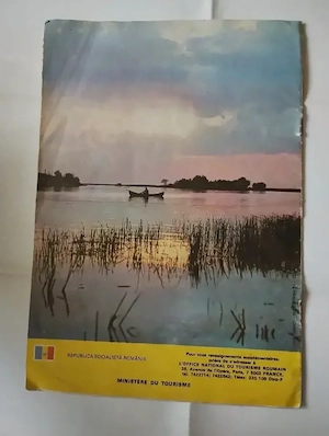 288. Revista turistică Roumanie in limba franceza, 1987 - imagine 2