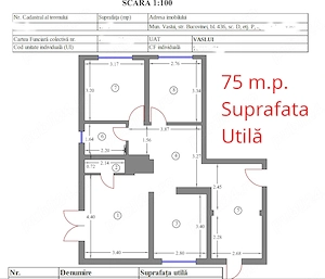 Apartament + Spatiu Comercial - Vanzare 80 mp util LANGA LiDL Cartier Vaslui - imagine 2