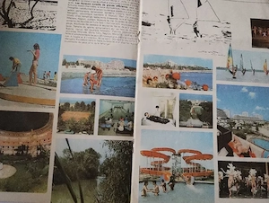 288. Revista turistică Roumanie in limba franceza, 1987 - imagine 3