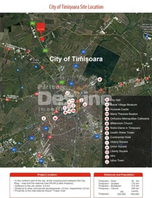 Teren intravilan I Pozitionare strategica in rond cu 2 deschideri I Timisoara