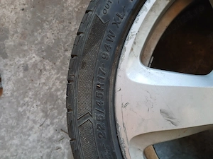 Vând jante 17" Bmw e60 e90 cu ca cauciucuri de vara  - imagine 2