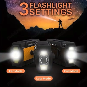 Radio portabil multifunctional cu incarcare solara, nou - imagine 3