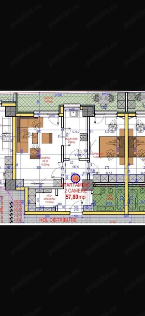 Persoana Fizica Vand Apartament 2 Camere Intabulat - imagine 9