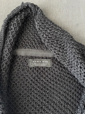 Cardigan Zara purtat 1 data