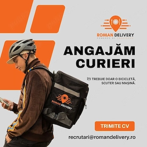 Roman Delivery angajează curieri in orașul Roman