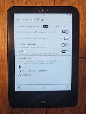 Ebook reader Tolino Vision 2 5000 cărți,  - imagine 3