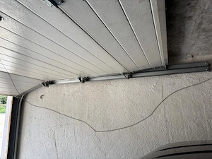 Poarta garaj culisanta, folosita, in stare de functionare - imagine 7