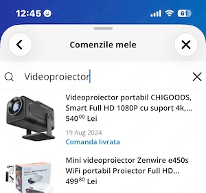 videioproiector 4k, 200 lei