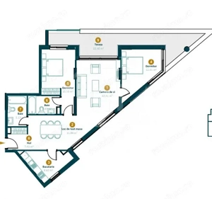 Apartament 4 camere,  intermediar, parcare, zona Leroy Merlin, Intre Lacuri - imagine 17