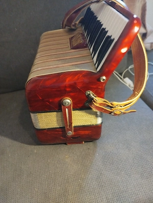 vând acordeon HOHNER 72 bași nou nefolosit venit curând din Germania sună tare puternic   - imagine 2