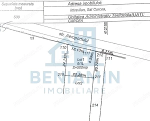 500mp Teren+Schelet Hala Autorizatie Strada Aeroportului Carcea - imagine 7