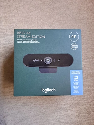 Webcam Logitech Brio 4K Stream Edition