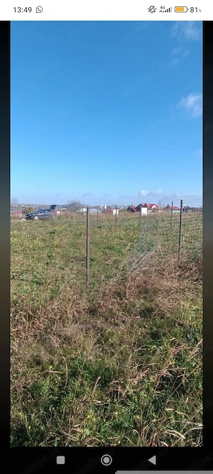 Teren de vânzare cu proiect de casa la sol - imagine 3