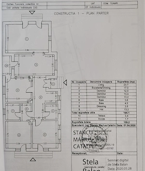 Casa single, parter +pod, 4 camere in zona premium Tunari - Strada Ceair, intrare pe drum de servitu - imagine 7