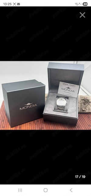 Ceas bărbați Mondia History Skeleton Automatic