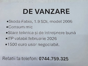 Vand Skoda Fabia 1.9 SDI - imagine 6