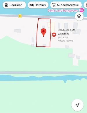 Teren Premium Crisan Delta Dunarii