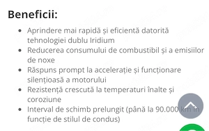 Vand set 4 bujii noi Renault-Nissan - imagine 2