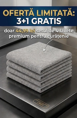 Lavetă Microfibră Premium   Super Absorbantă, Pentru Casă și Mașină