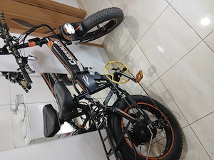 Bicicleta electrica pliabila