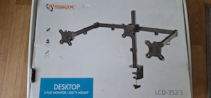 Suport monitor triplu