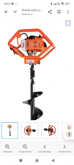 Închiriez motoburghiu profesional 