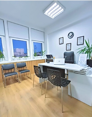 Birou individual - Centrul Civic - mobilier și utilități incluse in preț 