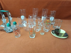 Lot diverse pahare, etc, buc = 24