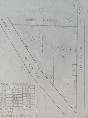 1000mp teren intravilan,livadă pruni ,Com. Starchiojd 