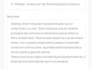 1000mp teren intravilan,livadă pruni ,Com. Starchiojd  - imagine 5