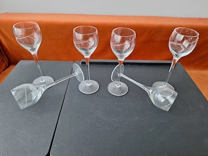 Lot de 6 pahare înalte de tuică, model excepțional. - imagine 2