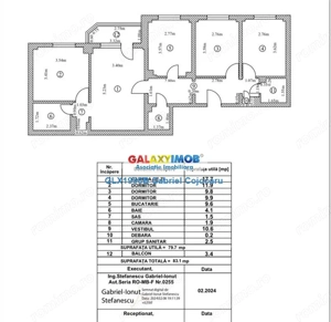Apartament 4 camere Ultracentral l Dorobanti Perla l view superb - imagine 2