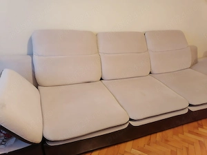 Set canapea extensibila cu 2 module depozitare