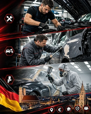 Mecanici auto, tinichigii auto și vopsitori auto in Munchen Germania - imagine 2