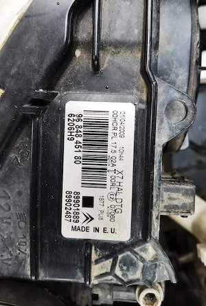 Faruri Citroen C5 X7 Halogen - imagine 4