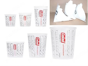 Cani gradate mixare vopsea