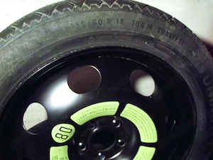 vamd roata de rezerva DS 7 - imagine 3