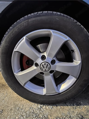 Jante R16 5x112 + cauciucuri de vara - imagine 4