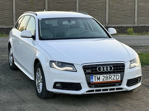 Audi A4 B8 2.0 TDI S-line Quattro DRL Bi-Xenon Alcantara Inmatriculat RO
