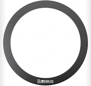 Baseus Set 2 suporturi universale pentru telefon Halo Metal Ring, Magnetic, Negru
