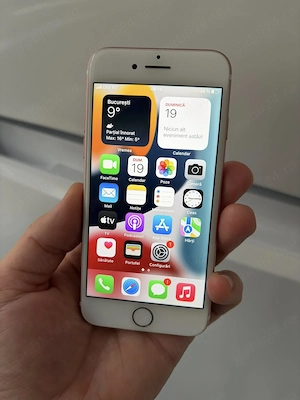 Iphone 7 Rose Gold 128 gb - cadou baterie noua APPLE originala