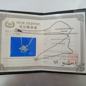 poseta HAMANO TOKYO. originala+lantisor platina cu diamant