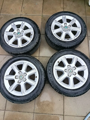 Jante vw ,skoda,audi 5x112 16, bonus anvelope  205 55 16  - imagine 9