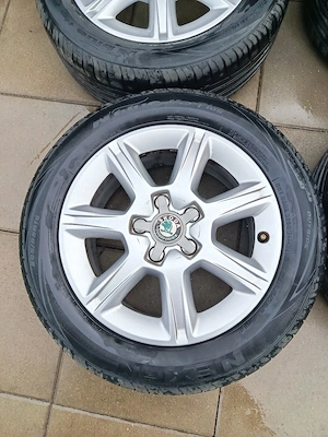 Jante vw ,skoda,audi 5x112 16, bonus anvelope  205 55 16  - imagine 6