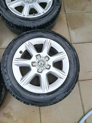 Jante vw ,skoda,audi 5x112 16, bonus anvelope  205 55 16  - imagine 8