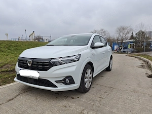 Dacia Sandero albă, 1l benzină, primul proprietar, cumpărată din Germania - imagine 5