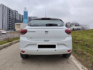 Dacia Sandero albă, 1l benzină, primul proprietar, cumpărată din Germania - imagine 3